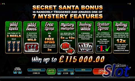 secret santa slot|Secret Santa Slot Game .